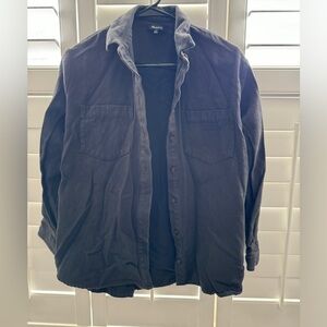 Madewell Black Shirt Jacket
